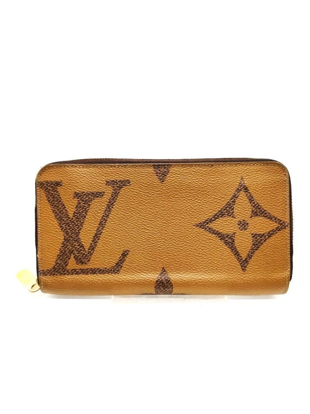 Louis Vuitton Brown Monogram Giant Leather Wallet 547-070425